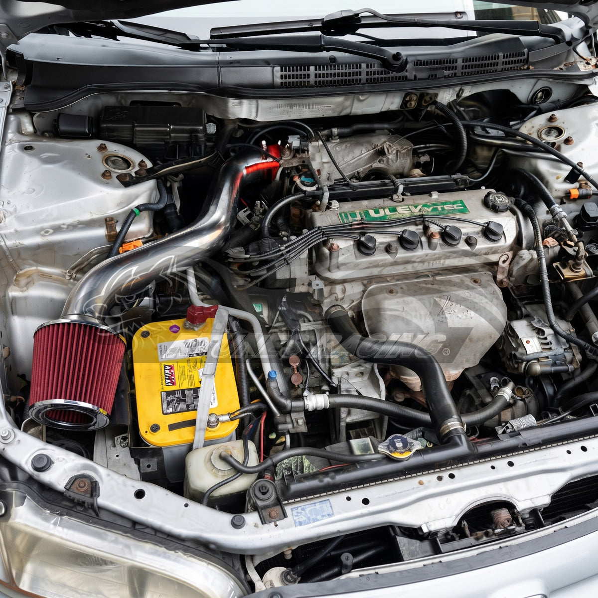 1998-2002 Honda Accord 2.3L, 1997-2001 Prelude 2.2L Short Ram Air Intake Kit | Rtunes Racing | SI-HD-09