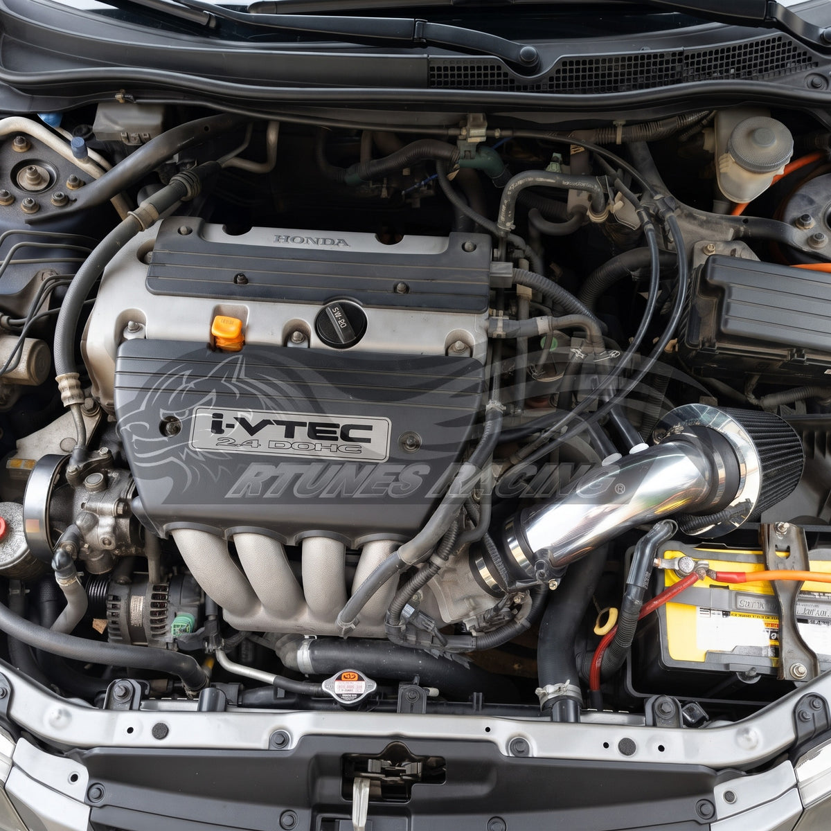 2004-2007 Honda Accord SULEV Short Ram Air Intake Kit | Rtunes Racing | SI-HD-12