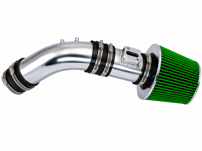 Short Ram Air Intake Kit - Polished Green