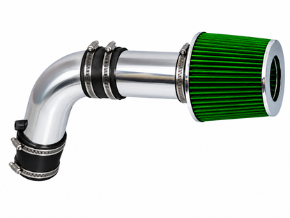 Short Ram Air Intake Kit - Polished Green