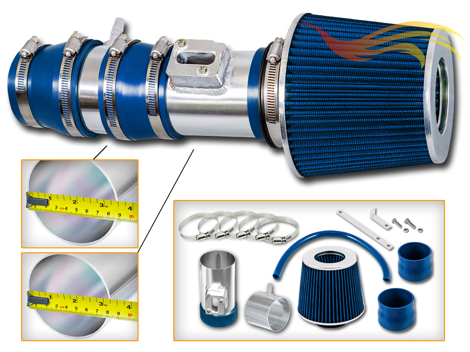 Short Ram Intake For 08-12 Honda Honda Accord / 10-12 Honda Crosstour / 07-14 Acura TL 3.5L / 10 Acura TL 3.7L V6 SI-HD-18BL