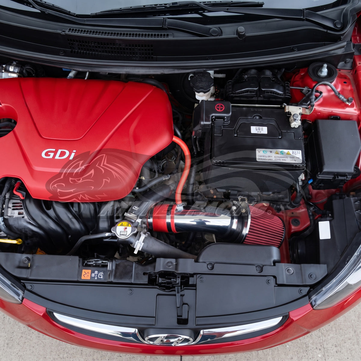 2011-2017 Hyundai Accent, Veloster, Elantra, 2012-2015 Kia Rio 1.6L/1.8L Short Ram Air Intake Kit | Rtunes Racing | SI-HY-06
