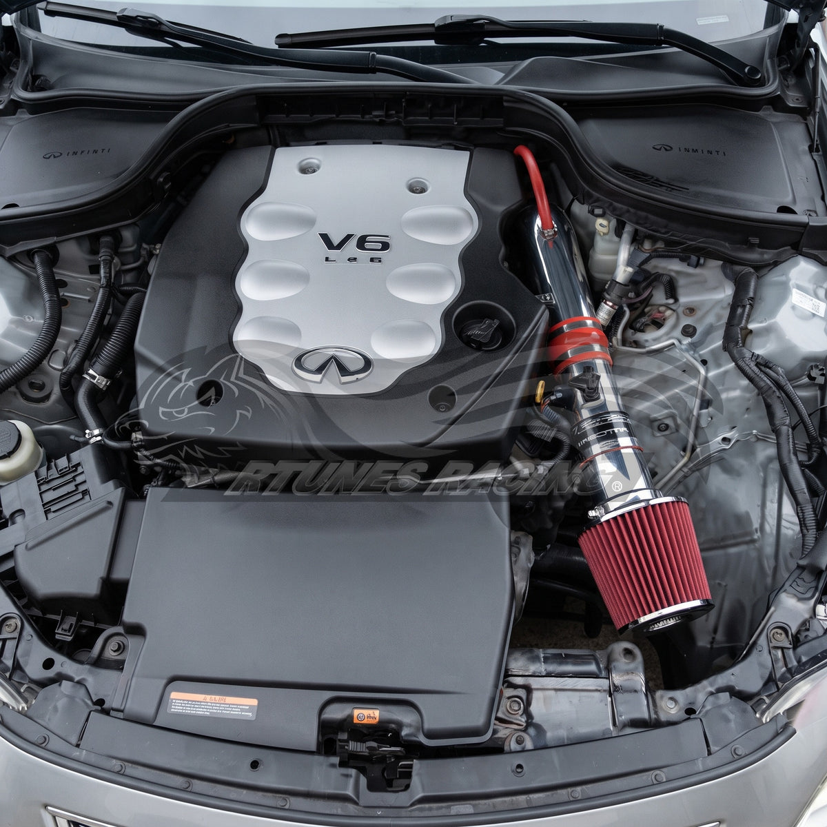 2006-2008 Infiniti M35 Sedan Short Ram Air Intake Kit | Rtunes Racing | SI-IF-02