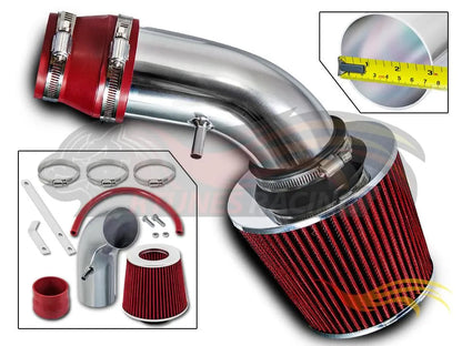 Short Ram Air Intake Kit For 1990-1993 Geo Storm 1.6L 1.8L I4 | Rtunes Racing | SI-IZ-01RD