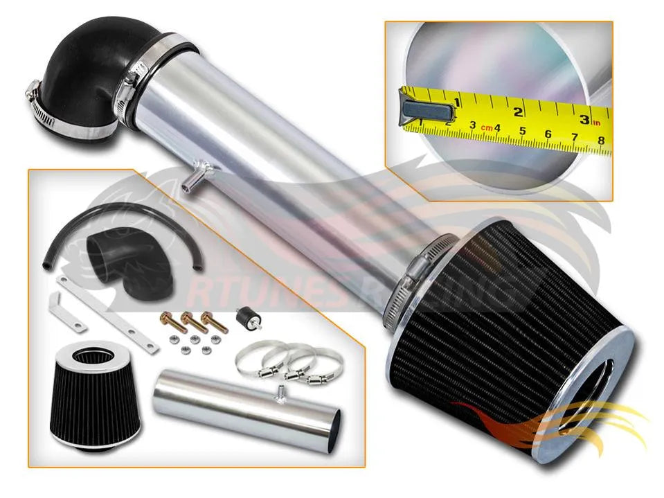 Short Ram Air Intake Kit For 1997-2004 Jeep Cherokee/Grand Cherokee/Laredo V6 4.0L | Rtunes Racing | SI-JP-03CK