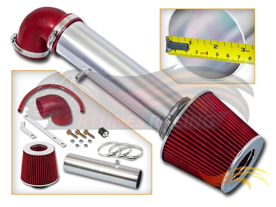 Short Ram Air Intake Kit For 1997-2004 Jeep Cherokee/Grand Cherokee/Laredo V6 4.0L | Rtunes Racing | SI-JP-03RD