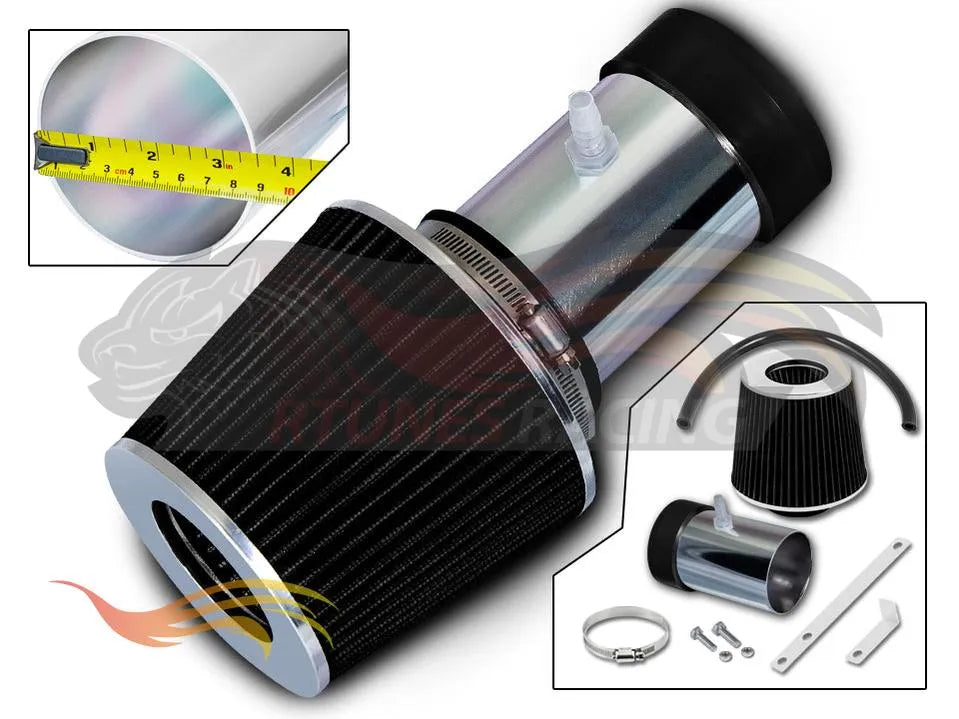 Short Ram Air Intake Kit For 2005-2007 Jeep Grand Cherokee, Commander 3.7L V6 4.7L V8 | Rtunes Racing | SI-JP-08CK