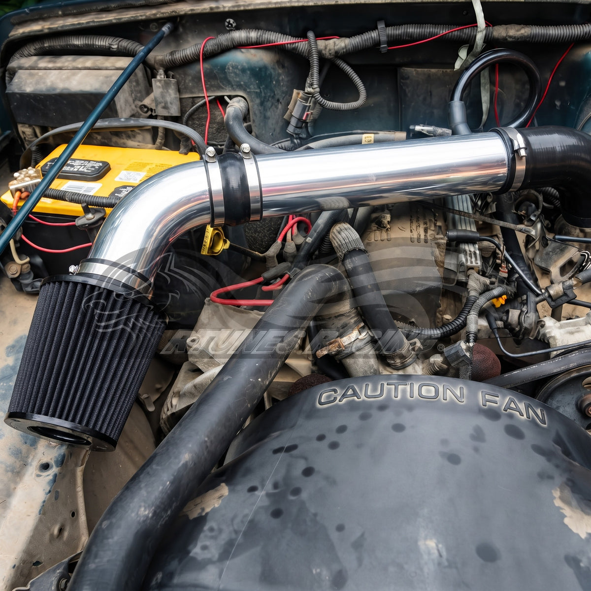 1997-2006 Jeep Wrangler Short Ram Air Intake Kit | Rtunes Racing | SI-JP-11