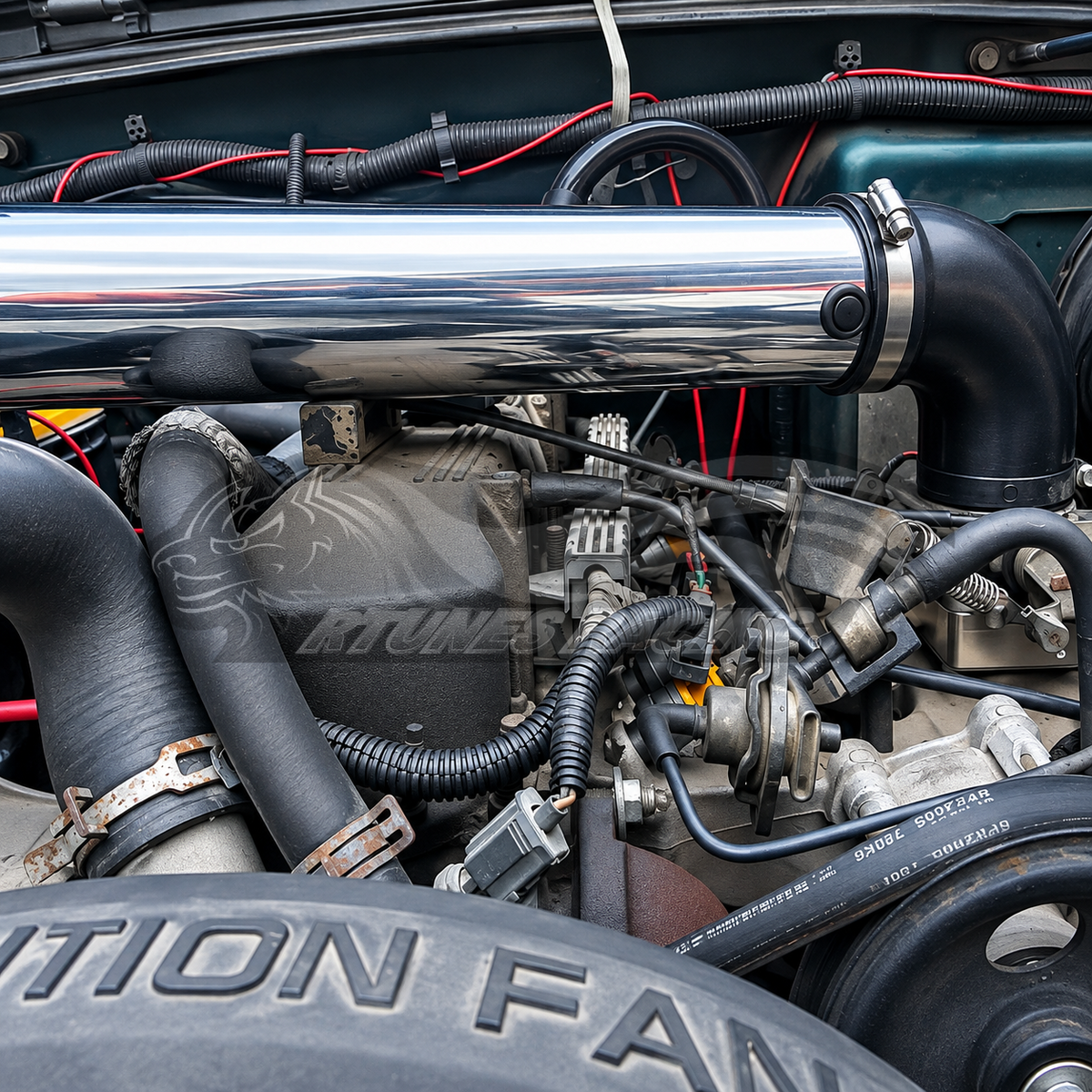 1997-2006 Jeep Wrangler Short Ram Air Intake Kit | Rtunes Racing | SI-JP-11