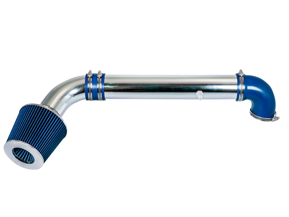Short ram intake kit for 1997-2006 Jeep Wrangler 2.5L L4 and 4.0L L6, blue – Rtunes Racing SI-JP-11