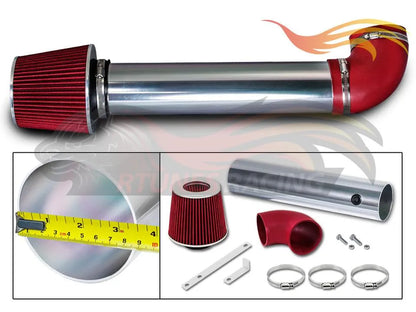 Short Ram Air Intake Kit For 2005-2010 Jeep Grand Cherokee 5.7L V8, 2006-2010 Commander 5.7L V8, 2006-2010 Jeep Grand Cherokee 6.1L SRT8 V8 | Rtunes Racing | SI-JP-12RD