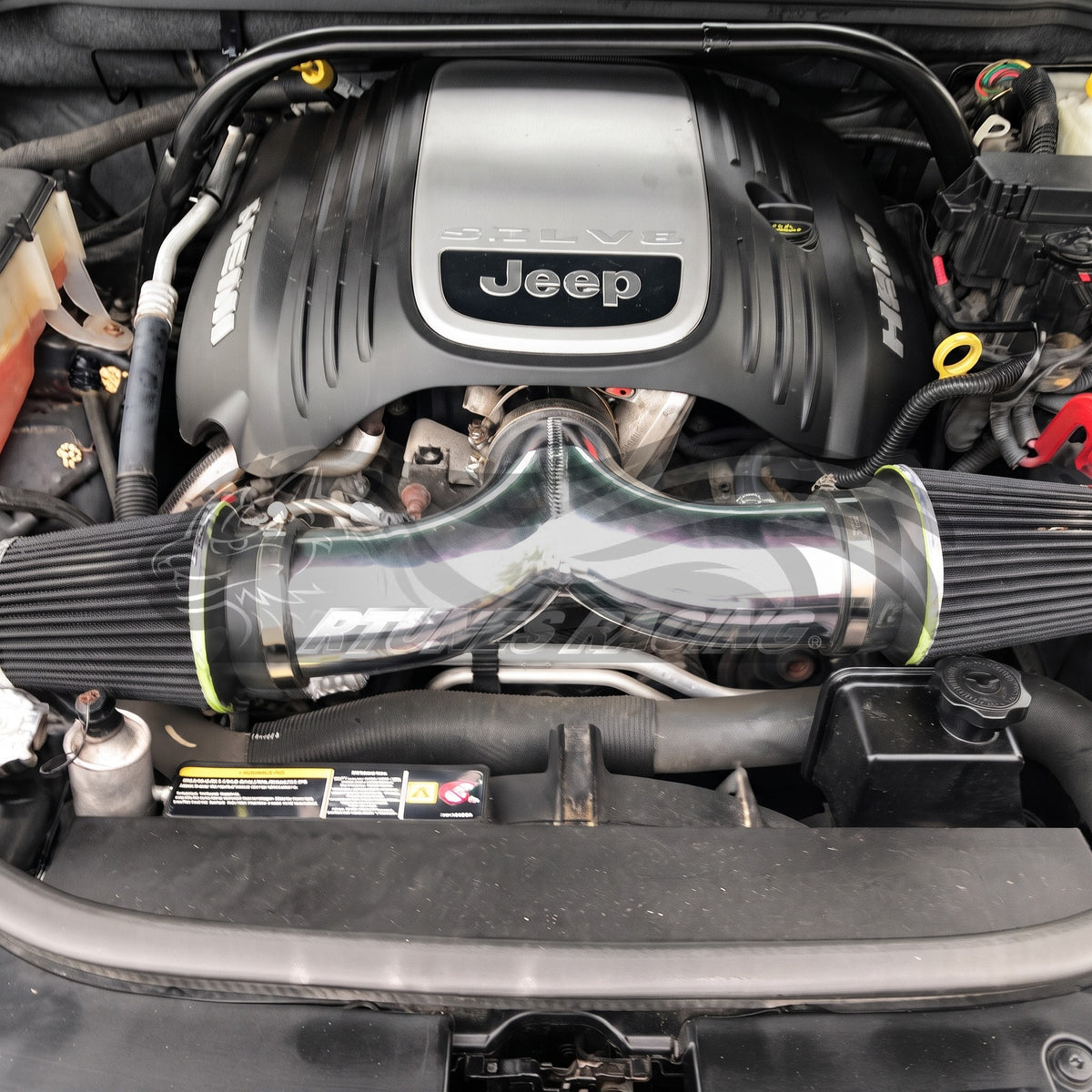 2005-2010 Jeep Grand Cherokee, Commander 5.7L/6.1L Hemi Dual Short Ram Air Intake Kit | Rtunes Racing | SI-JP-13