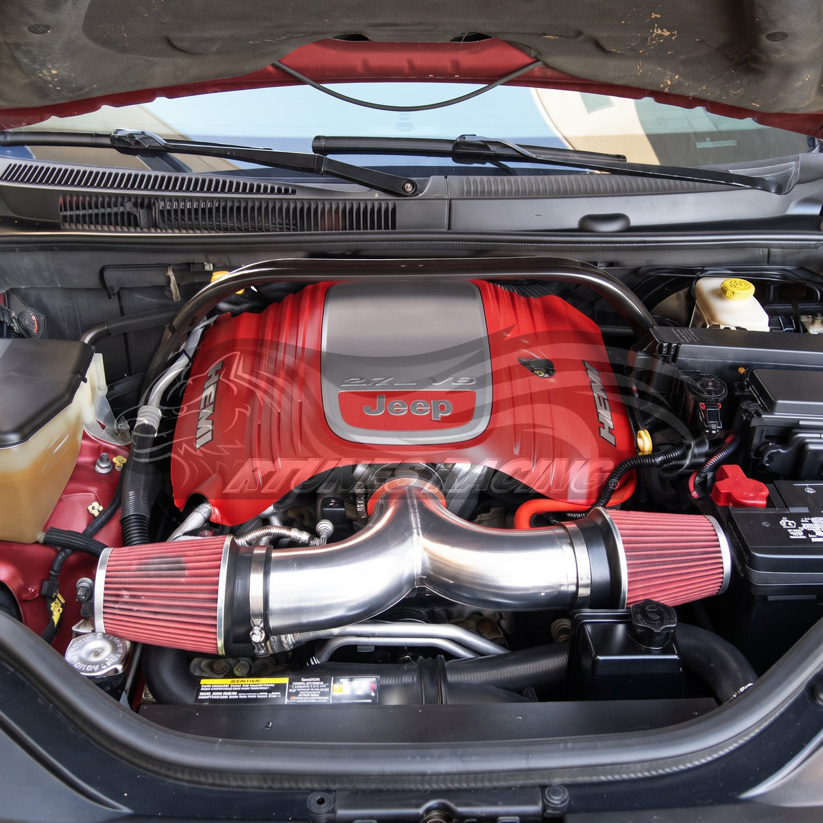2005-2010 Jeep Grand Cherokee, Commander 5.7L/6.1L Hemi Dual Short Ram Air Intake Kit | Rtunes Racing | SI-JP-13