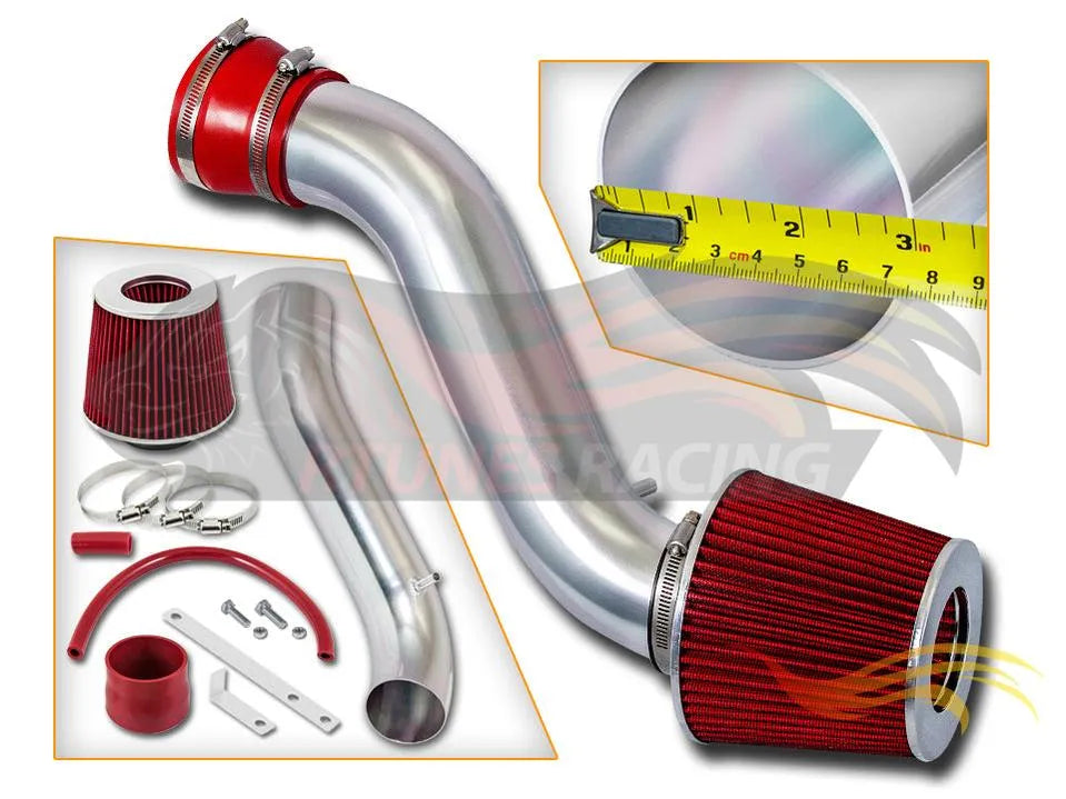 Short Ram Air Intake Kit For 1993-1998 Jeep Grand Cherokee 5.2L/5.9L V8 | Rtunes Racing | SI-JP-14RD