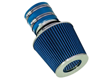 SI-KA-02 polished intake with blue filter