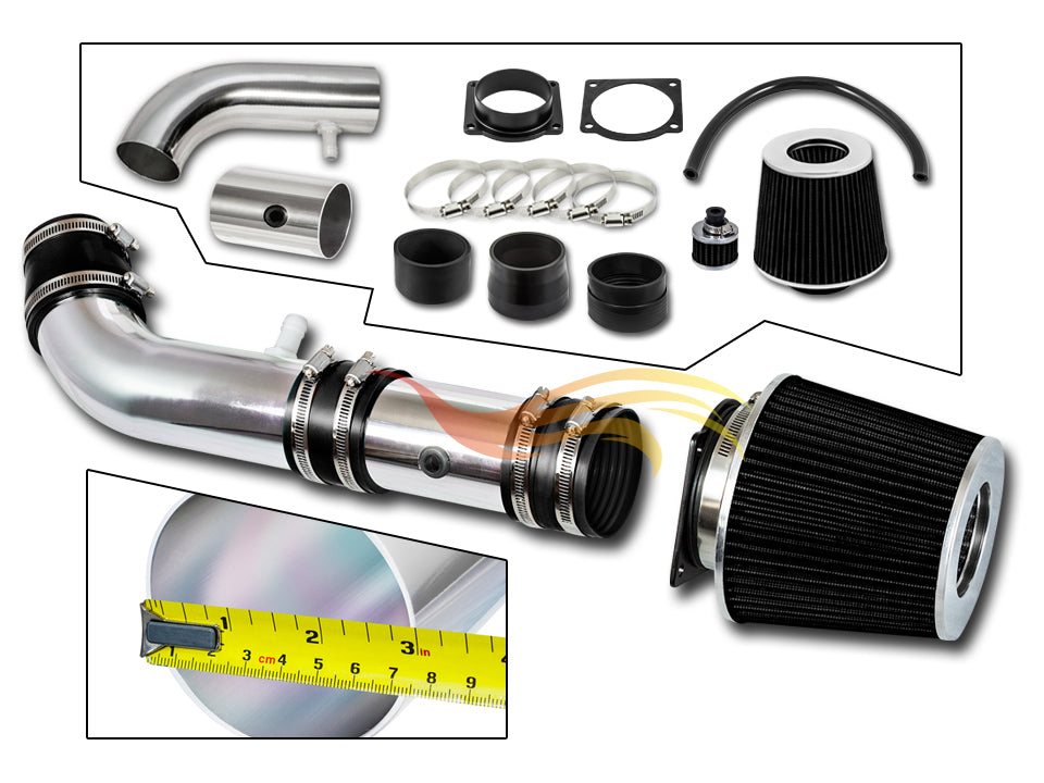 2000-2002 Lincoln LS 3.0L V6 Short Ram Air Intake Kit | Rtunes Racing | SI-LC-01