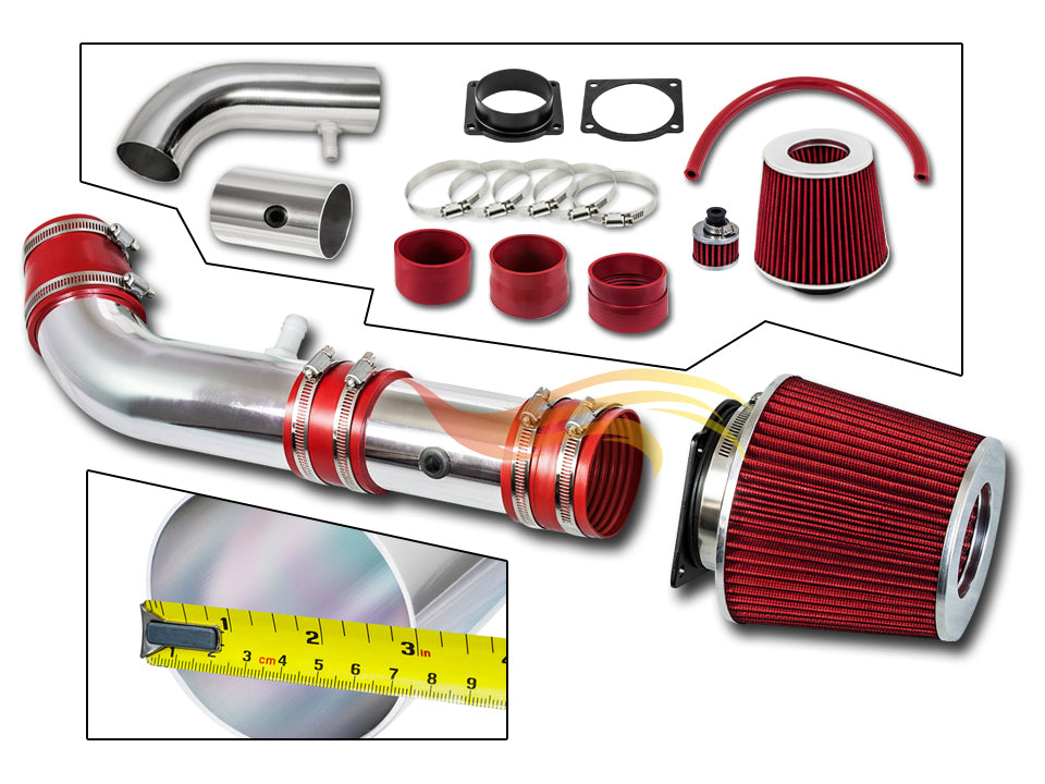 2000-2002 Lincoln LS 3.0L V6 Short Ram Air Intake Kit | Rtunes Racing | SI-LC-01