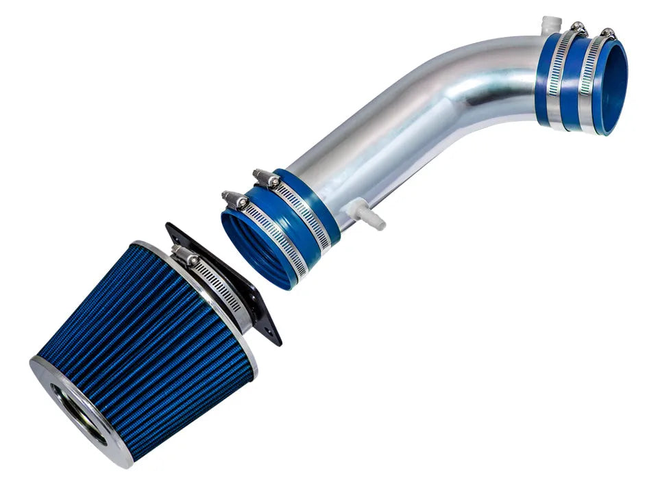 SI-LX-03 polished intake with blue filter