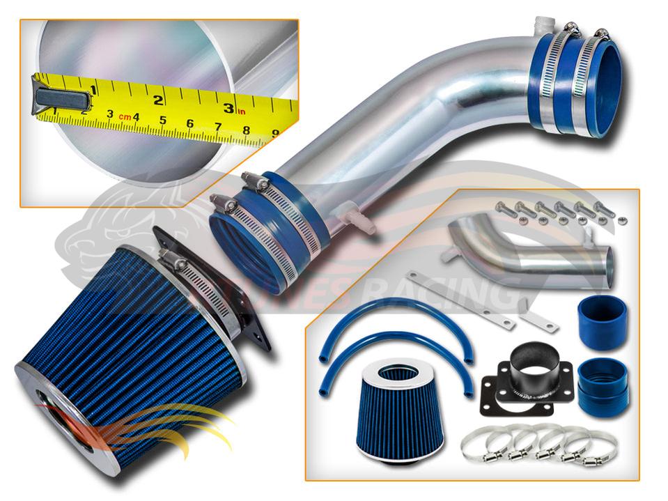 Short Ram Air Intake Kit For 1992-1995 Lexus SC300, GS300 3.0L V6 | Rtunes Racing | SI-LX-03BL