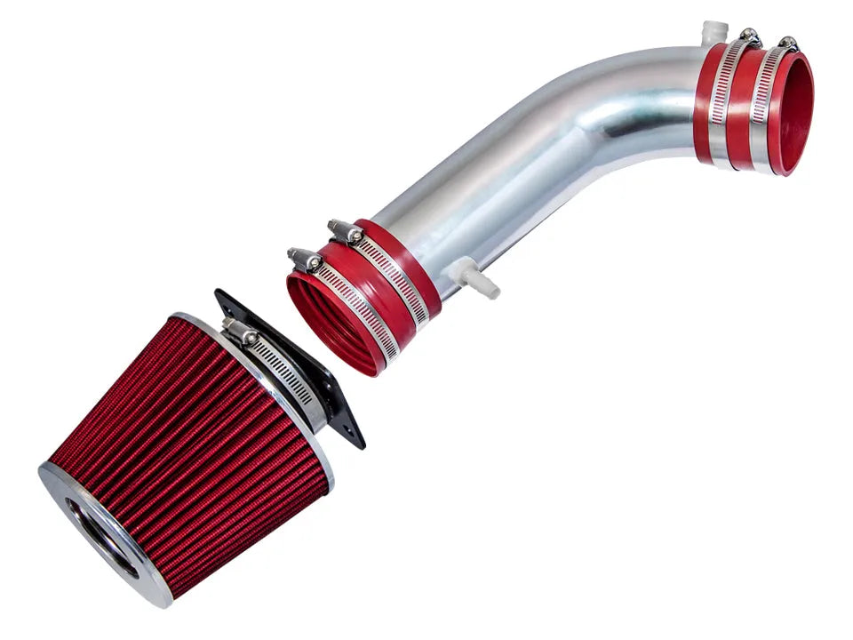 SI-LX-03 polished intake with red filter