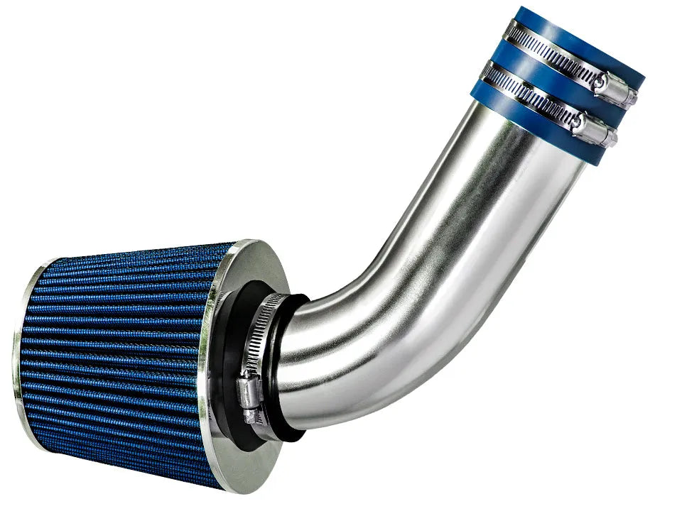 SI-MB-02 polished intake with blue filter