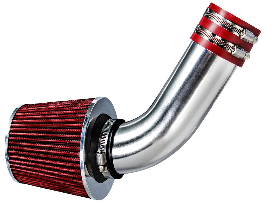 SI-MB-02 polished intake with red filter