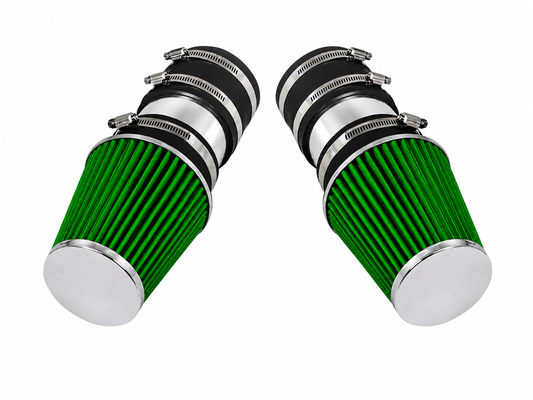 Short Ram Air Intake Kit For 2008-2012 Mercedes Benz C300 3.0, C350 3.5 | Rtunes Racing | SI-MB-04GN