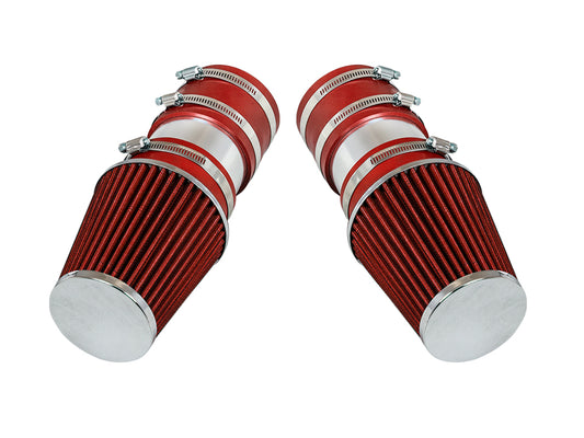 Short Ram Air Intake Kit For 2008-2012 Mercedes Benz C300 3.0, C350 3.5 | Rtunes Racing | SI-MB-04RD
