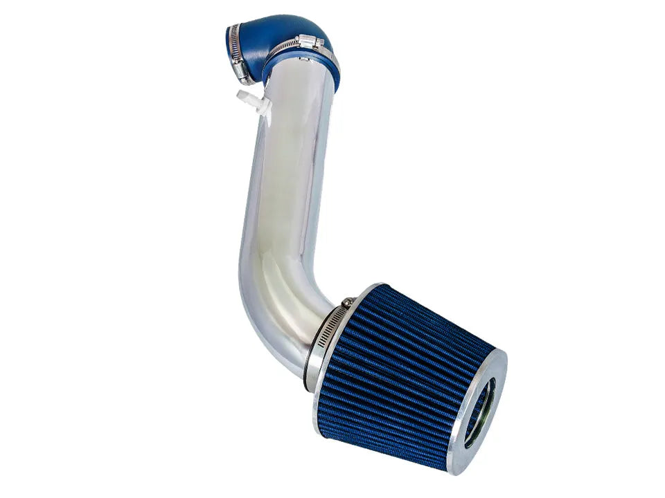 SI-MT-01 polished intake with blue filter