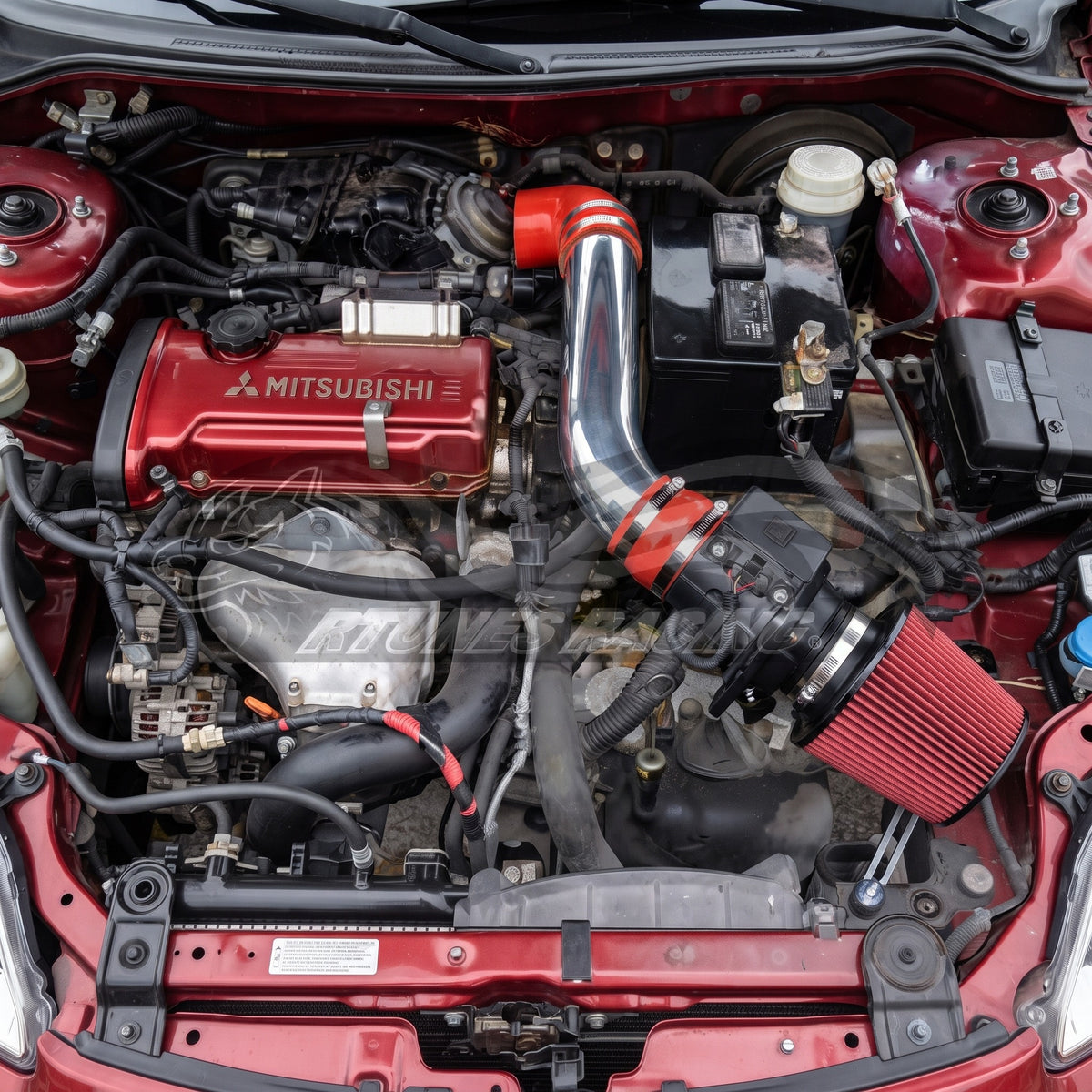 2000-2005 Mitsubishi Eclipse, 1999-2003 Galant 2.4L/3.0L Short Ram Air Intake Kit | Rtunes Racing | SI-MT-05