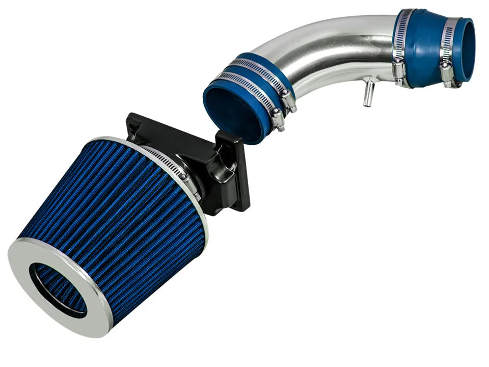 SI-MT-06 polished intake with blue filter