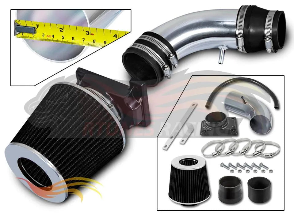 Short Ram Air Intake Kit For 1994-1998 Mitsubishi Galant DE/ES/GS/LS/S 2.4L L4 | Rtunes Racing | SI-MT-06CK