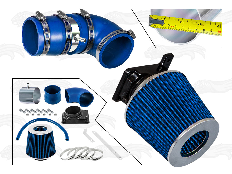 Short Ram Intake For 02-07 Mitsubishi Lancer 2.0L L4 SI-MT-07BL