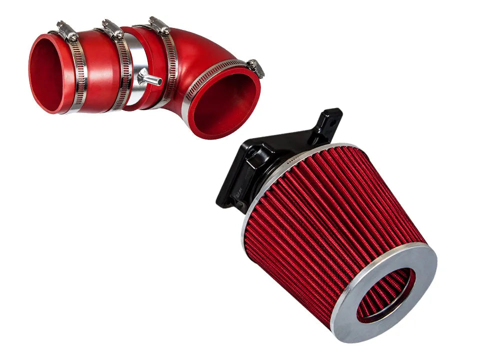 SI-MT-07 polished intake with red filter