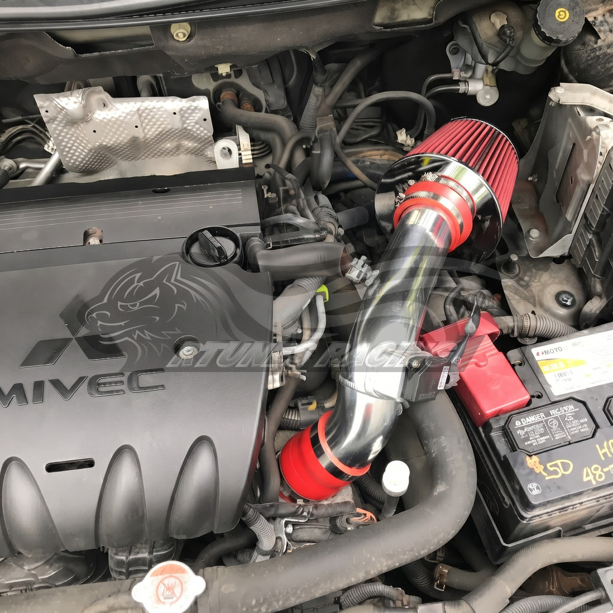 2008-2014 Mitsubishi Lancer 2.0L/2.4L Non-Turbo Short Ram Air Intake Kit | Rtunes Racing | SI-MT-08