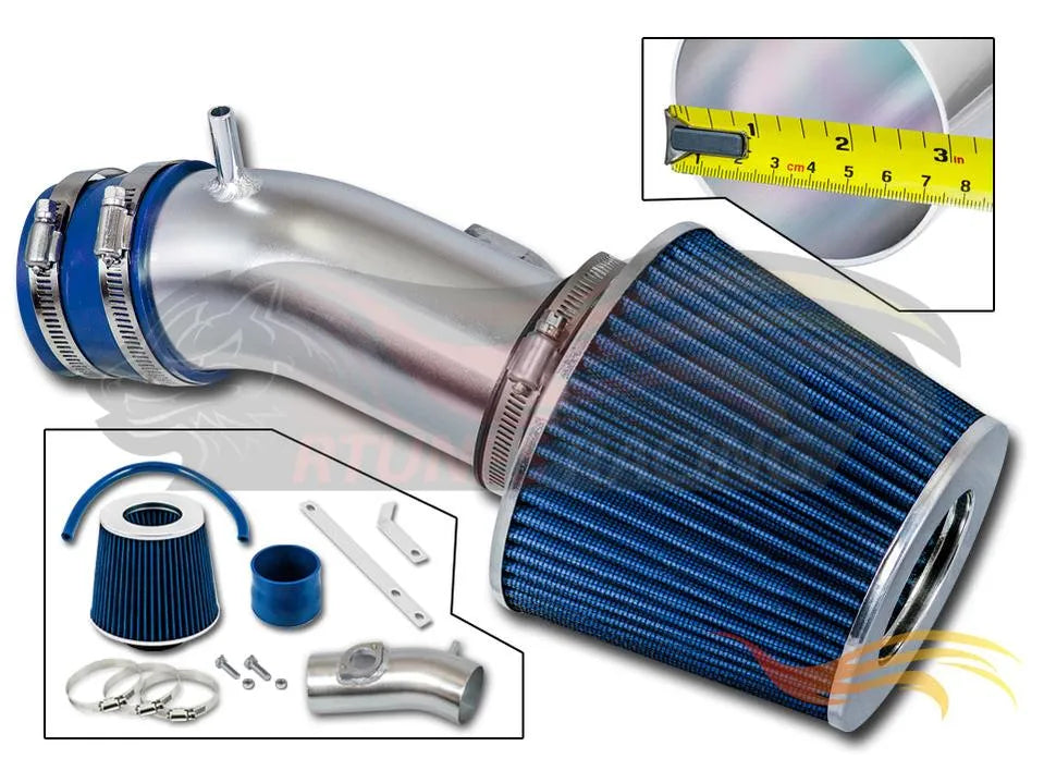 Short Ram Air Intake Kit For 2014-2016 Mazda 3, Mazda 6 2.5L L4 | Rtunes Racing | SI-MZ-07BL