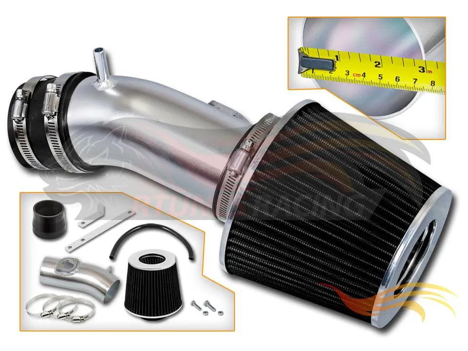 Short Ram Air Intake Kit For 2014-2016 Mazda 3, Mazda 6 2.5L L4 | Rtunes Racing | SI-MZ-07CK
