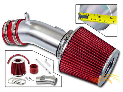 SI-MZ-07 polished intake with red filter