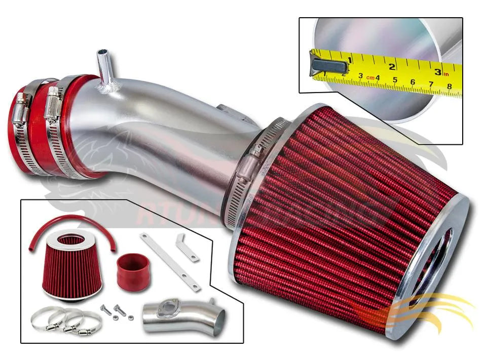 Short Ram Air Intake Kit For 2014-2016 Mazda 3, Mazda 6 2.5L L4 | Rtunes Racing | SI-MZ-07RD