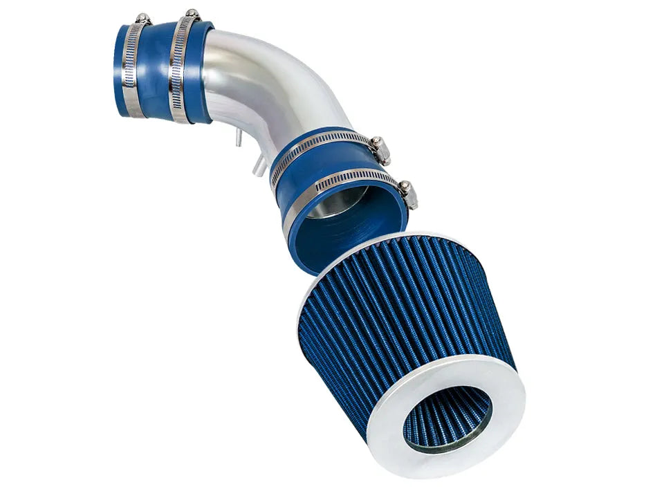 SI-MZ-08 polished intake with blue filter