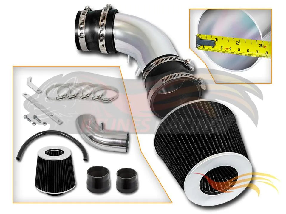 Short Ram Air Intake Kit For 1993-1997 Ford Probe 2.5L V6 | Rtunes Racing | SI-MZ-08CK