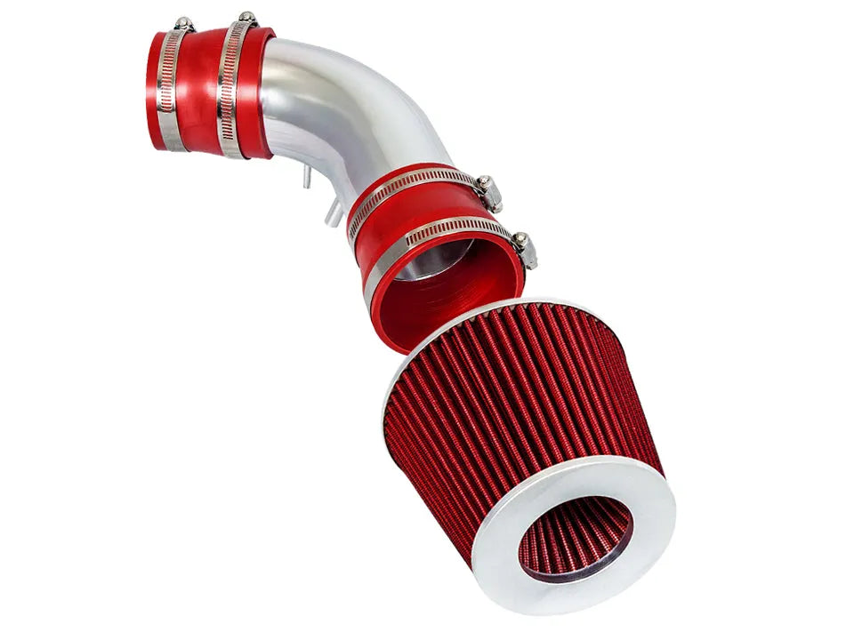 SI-MZ-08 polished intake with red filter