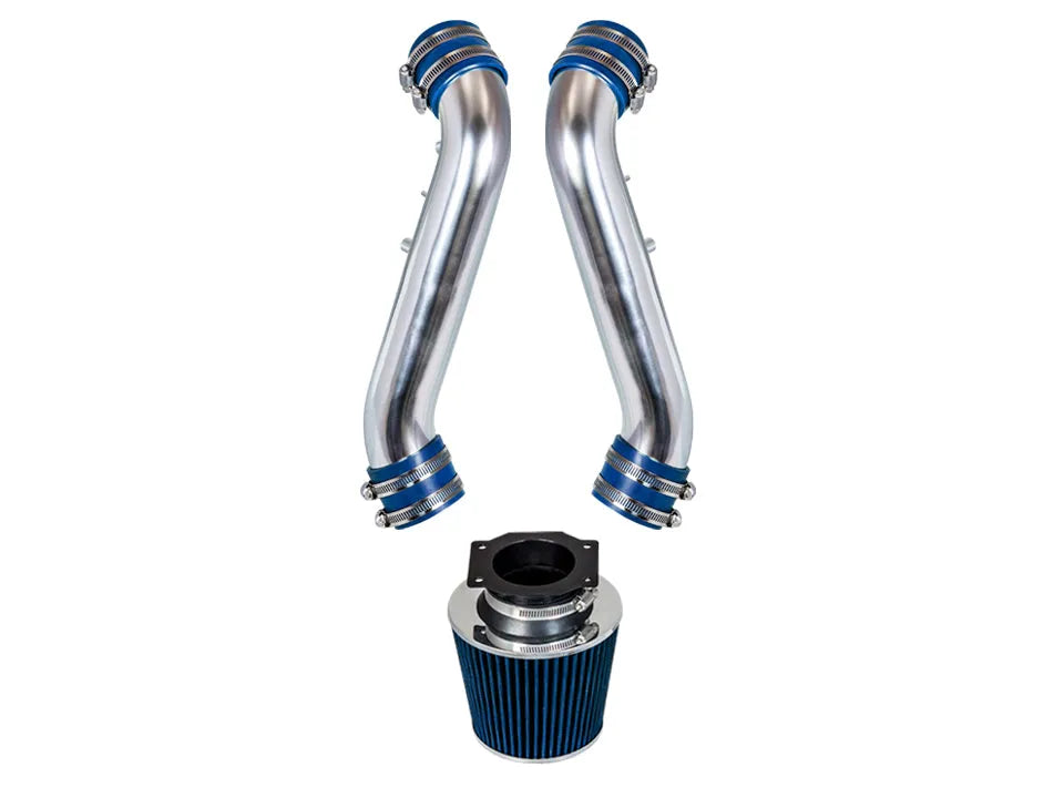 SI-NS-05 polished intake with blue filter