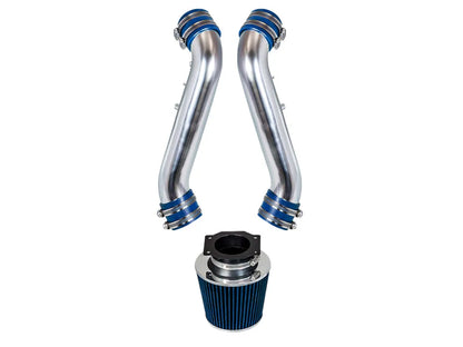 SI-NS-05 polished intake with blue filter