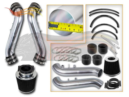 Short Ram Air Intake Kit For 1990-1996 Nissan 300Zx 3.0L V6 N/A (With Filter) | Rtunes Racing | SI-NS-05CK