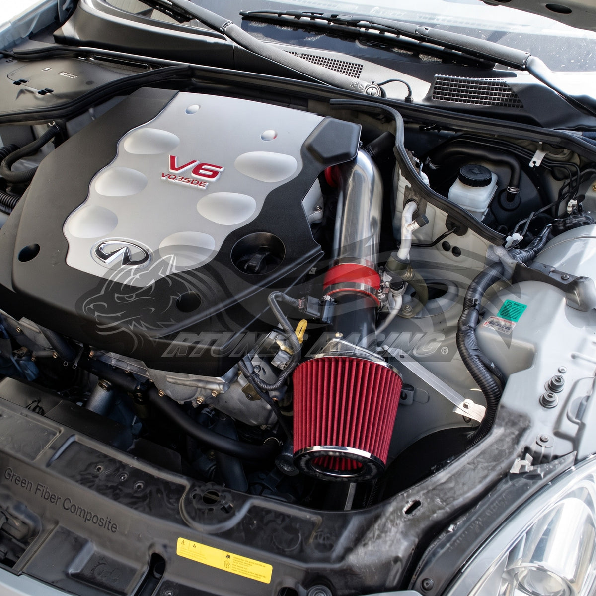 2003-2006 Infiniti G35 3.5L V6 Short Ram Air Intake Kit | Rtunes Racing | SI-NS-06