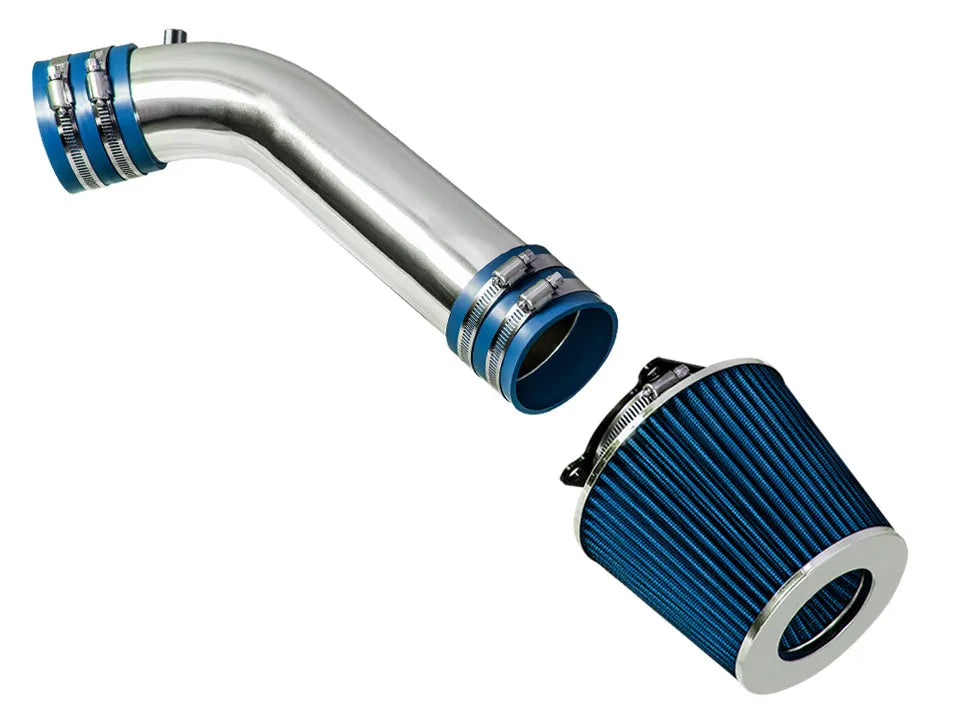 SI-NS-06 polished intake with blue filter