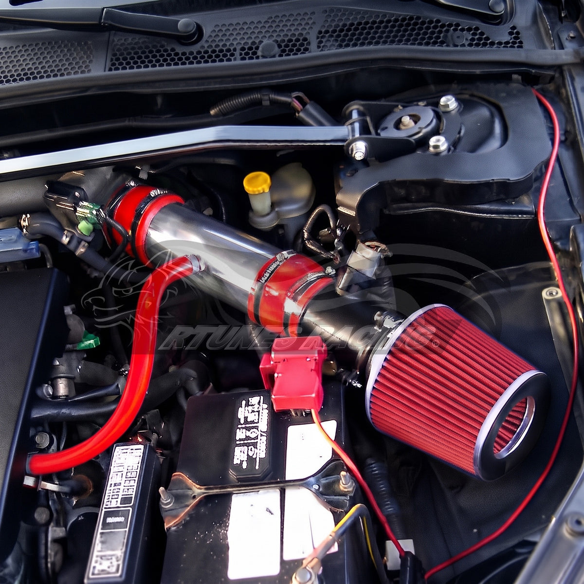 2002-2006 Nissan Altima, 2003-2006 Murano 3.5L V6 Short Ram Air Intake Kit | Rtunes Racing | SI-NS-09