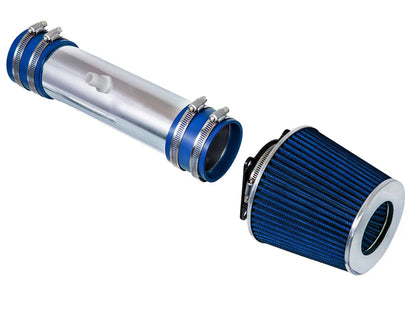 SI-NS-09 polished intake with blue filter