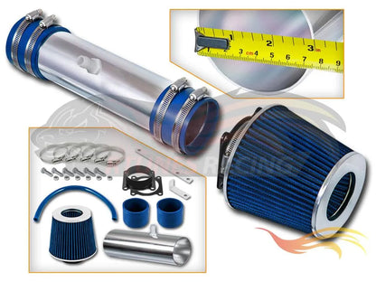 Short Ram Air Intake Kit For 2002-2006 Nissan Altima, 2003-2006 Murano 3.5L V6 | Rtunes Racing | SI-NS-09BL
